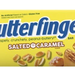 BUTTERFINGER Salted Caramel and Peanut 1.9oz Bar